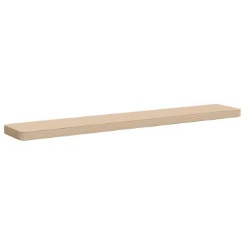ARDEBO.de - 1-teiliges Bankkissen VUGHT 100 % Polyester Creme