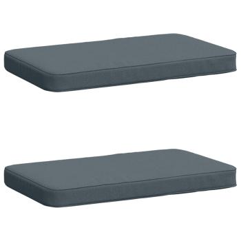 ARDEBO.de - 2-teilige Bankkissen VUGHT 2 pcs 100 % Polyester Blau