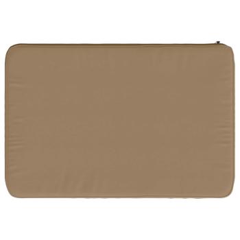 1-teiliges Bankkissen VUGHT 100 % Polyester Taupe