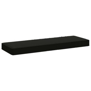 ARDEBO.de - 1-teiliges Bankkissen VUGHT 100 % Polyester Schwarz