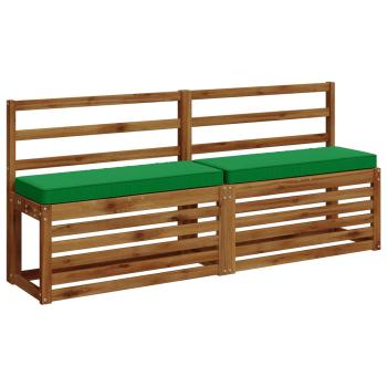 1-teiliges Bankkissen VUGHT 100 % Polyester Grün 80 x 40 x 5 cm