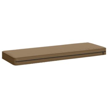 1-teiliges Bankkissen VUGHT 100 % Polyester Taupe