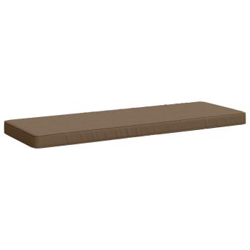2-teilige Bankkissen VUGHT 2 stk. 100 % Polyester Taupe