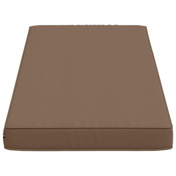 1-teiliges Bankkissen VUGHT 100 % Polyester Taupe
