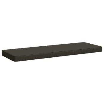 2-teilige Bankkissen VUGHT 2 stk. 100 % Polyester Anthrazit