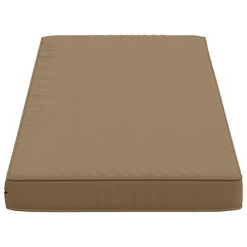 1-teiliges Bankkissen VUGHT 100 % Polyester Taupe