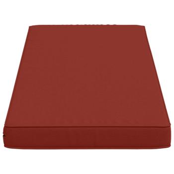 1-teiliges Bankkissen VUGHT 100 % Polyester Rot 120 x 40 x 5 cm