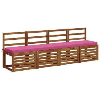 1-teiliges Bankkissen VUGHT 100 % Polyester Rosa