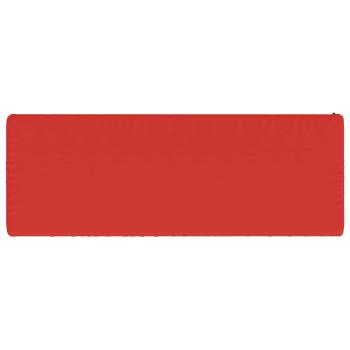 1-teiliges Bankkissen VUGHT 100 % Polyester Rot 120 x 40 x 5 cm
