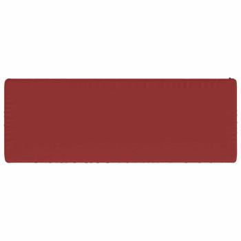 1-teiliges Bankkissen VUGHT 100 % Polyester Weinrot