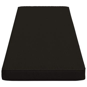 2-teilige Bankkissen VUGHT 2 stk. 100 % Polyester Schwarz