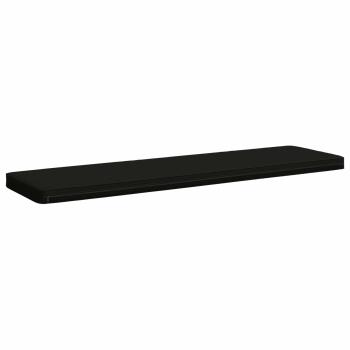 2-teilige Bankkissen VUGHT 2 stk. 100 % Polyester Schwarz