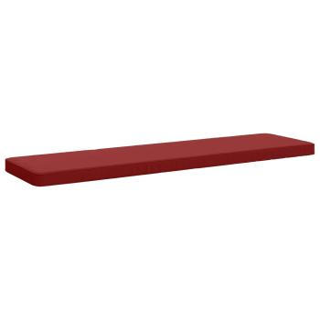 2-teilige Bankkissen VUGHT 2 stk. 100 % Polyester Weinrot