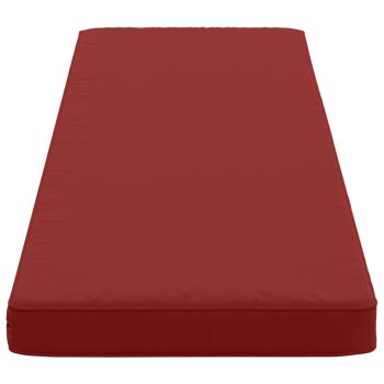 2-teilige Bankkissen VUGHT 2 stk. 100 % Polyester Weinrot