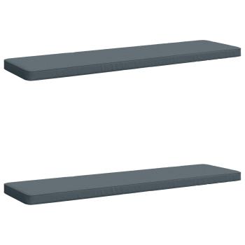 2-teilige Bankkissen VUGHT 2 stk. 100 % Polyester Blau