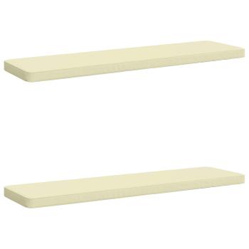 2-teilige Bankkissen VUGHT 2 stk. 100 % Polyester Creme