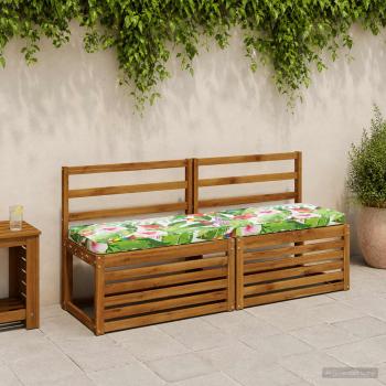 ARDEBO.de - 1-teiliges Bankkissen VUGHT 100 % Polyester Mehrfarbig