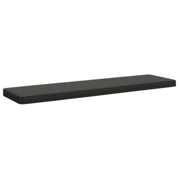 2-teilige Bankkissen VUGHT 2 stk. 100 % Polyester Anthrazit
