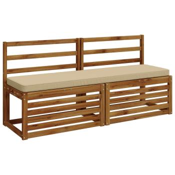 1-teiliges Bankkissen VUGHT 100 % Polyester Beige