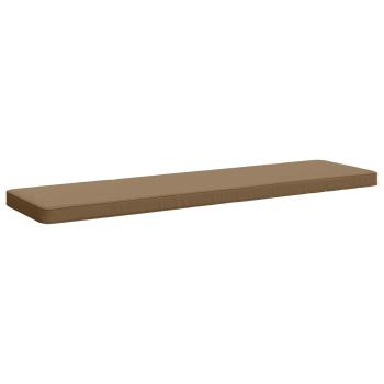 2-teilige Bankkissen VUGHT 2 stk. 100 % Polyester Taupe