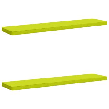 2-teilige Bankkissen VUGHT 2 stk. 100 % Polyester Hellgrün