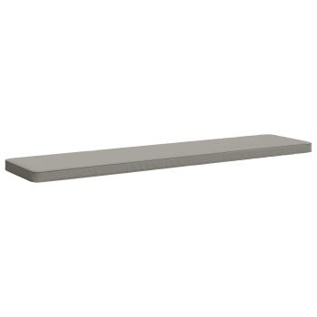 ARDEBO.de - 1-teiliges Bankkissen VUGHT 100 % Polyester Grau