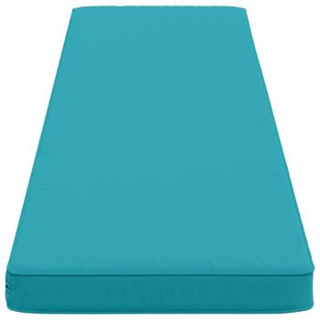 2-teilige Bankkissen VUGHT 2 stk. 100 % Polyester Türkis