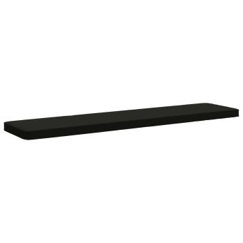 2-teilige Bankkissen VUGHT 2 stk. 100 % Polyester Schwarz