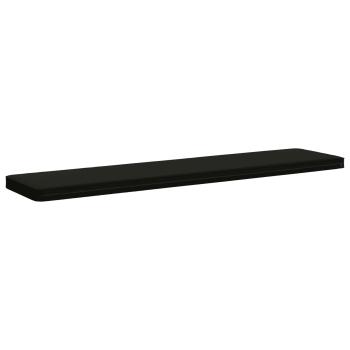 2-teilige Bankkissen VUGHT 2 stk. 100 % Polyester Schwarz