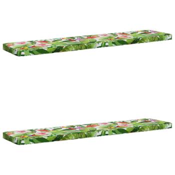 2-teilige Bankkissen VUGHT 2 stk. 100 % Polyester Mehrfarbig