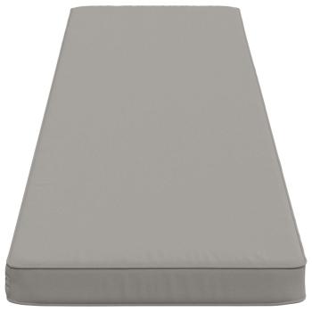 2-teilige Bankkissen VUGHT 2 stk. 100 % Polyester Grau