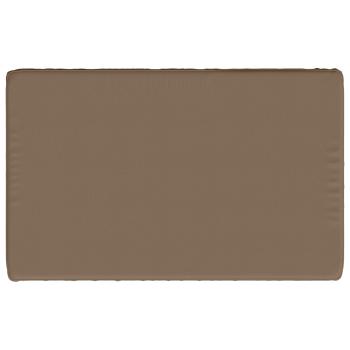 1-teiliges Bankkissen VUGHT 100 % Polyester Taupe