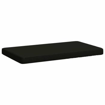 ARDEBO.de - 1-teiliges Bankkissen VUGHT 100 % Polyester Schwarz