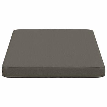 1-teiliges Bankkissen VUGHT 100 % Polyester Grau 60 x 50 x 5 cm