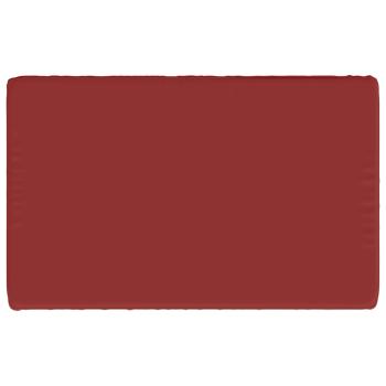 1-teiliges Bankkissen VUGHT 100 % Polyester Weinrot