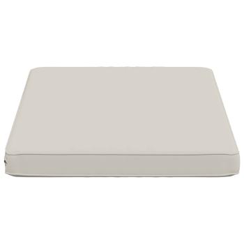 1-teiliges Bankkissen VUGHT 100 % Polyester Weiß 80 x 50 x 5 cm