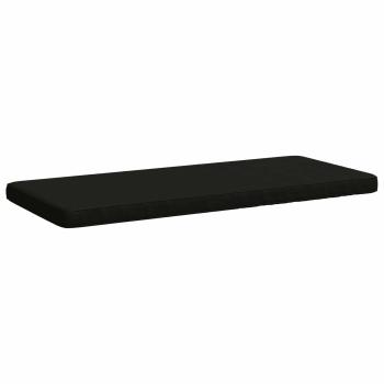 2-teilige Bankkissen VUGHT 2 stk. 100 % Polyester Schwarz