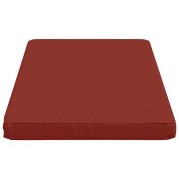 1-teiliges Bankkissen VUGHT 100 % Polyester Rot 100 x 50 x 5 cm