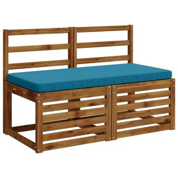 1-teiliges Bankkissen VUGHT 100 % Polyester Himmelblau