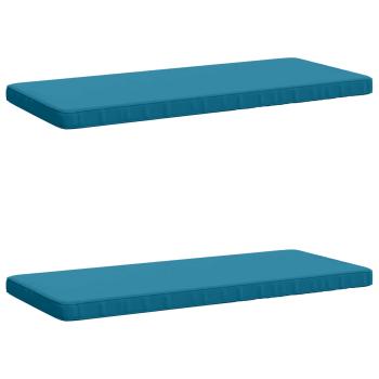 2-teilige Bankkissen VUGHT 2 stk. 100 % Polyester Himmelblau