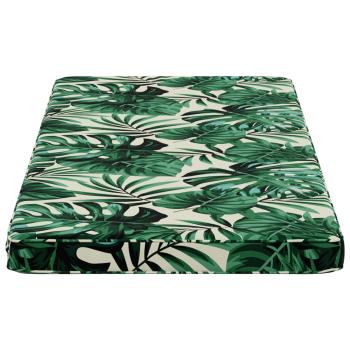 1-teiliges Bankkissen VUGHT 100 % Polyester Blattmuster