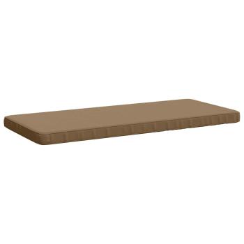 2-teilige Bankkissen VUGHT 2 stk. 100 % Polyester Taupe