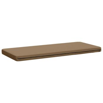 2-teilige Bankkissen VUGHT 2 stk. 100 % Polyester Taupe
