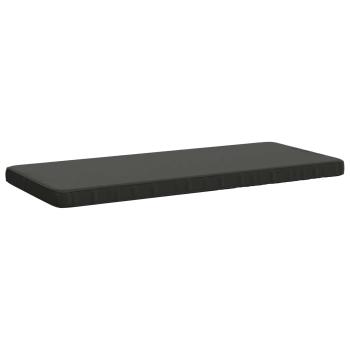 ARDEBO.de - 1-teiliges Bankkissen VUGHT 100 % Polyester Anthrazit