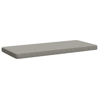 2-teilige Bankkissen VUGHT 2 stk. 100 % Polyester Grau