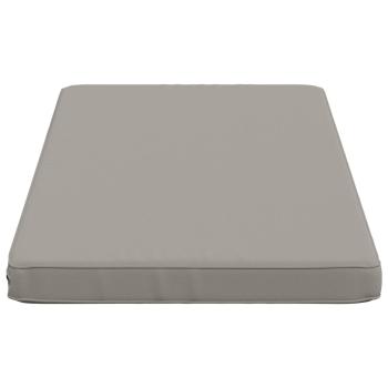 2-teilige Bankkissen VUGHT 2 stk. 100 % Polyester Grau