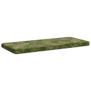ARDEBO.de - 1-teiliges Bankkissen VUGHT 100 % Polyester Blattdesign
