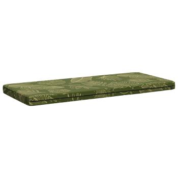 1-teiliges Bankkissen VUGHT 100 % Polyester Blattdesign