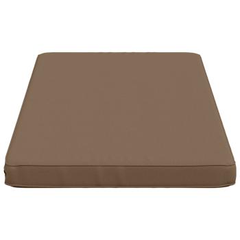 2-teilige Bankkissen VUGHT 2 stk. 100 % Polyester Taupe