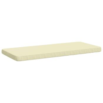 ARDEBO.de - 1-teiliges Bankkissen VUGHT 100 % Polyester Creme